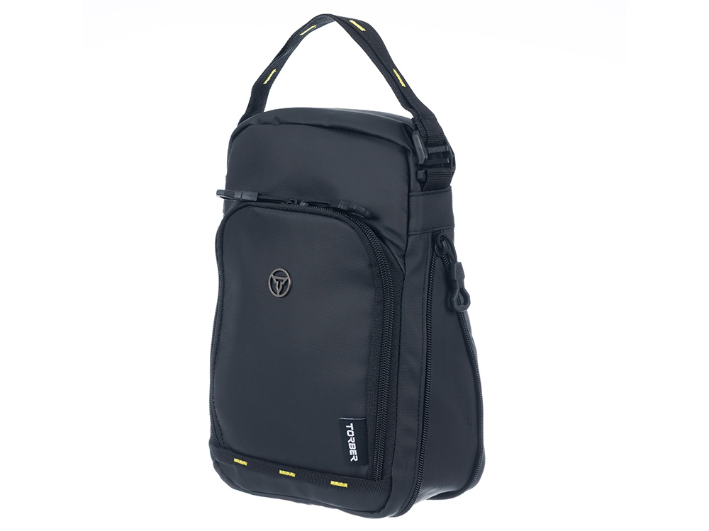 Термосумка для ланча TORBER, чёрный, полиэстер, 20 х 5,5 х 28 см