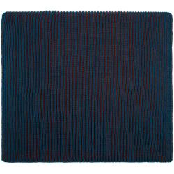 Шарф Nobilis, бирюзовый с терракотовым