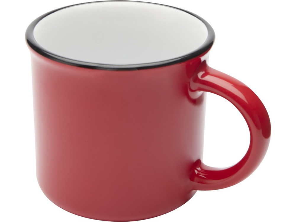 Bari керамическая кружка объемом 240 мл, красный