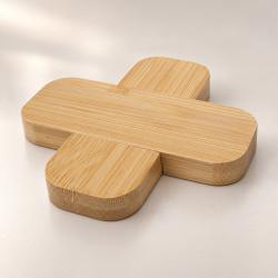 Бамбуковая подставка Крок, натуральный