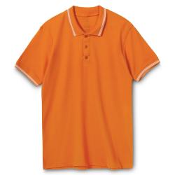 Рубашка поло Virma Stripes, оранжевая