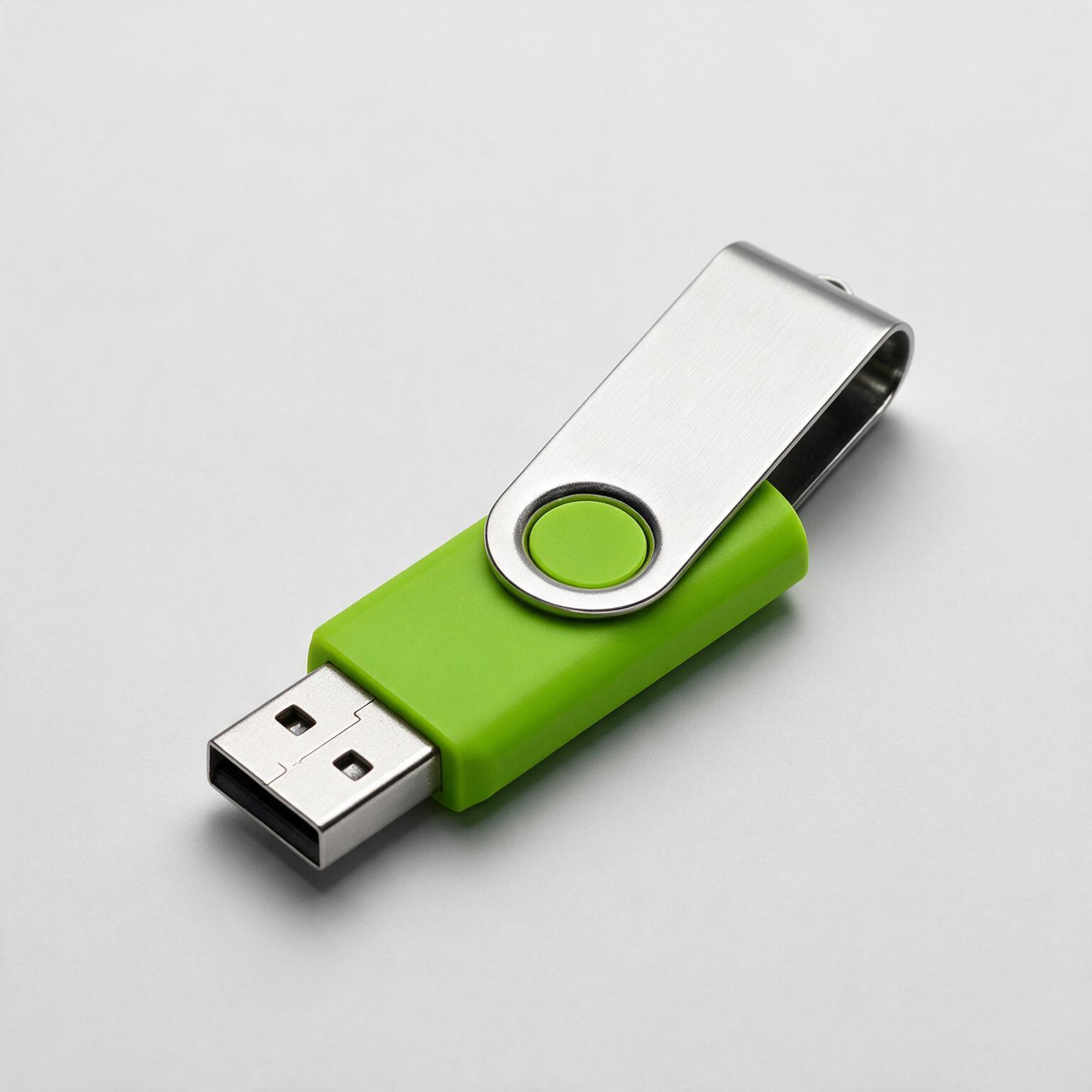 Флеш-карта USB 2.0 32 ГБ Флэш С1, зеленое яблоко
