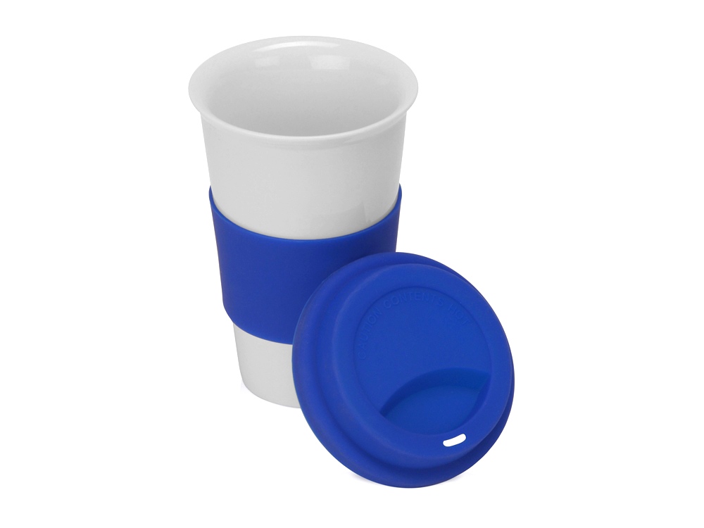 Фарфоровая кружка с двойными стенками Toronto, синий