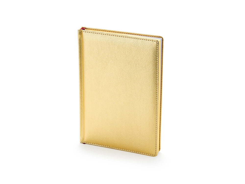 Ежедневник недатированный А5 Sidney Nebraska, золото (золотой обрез) (Р)