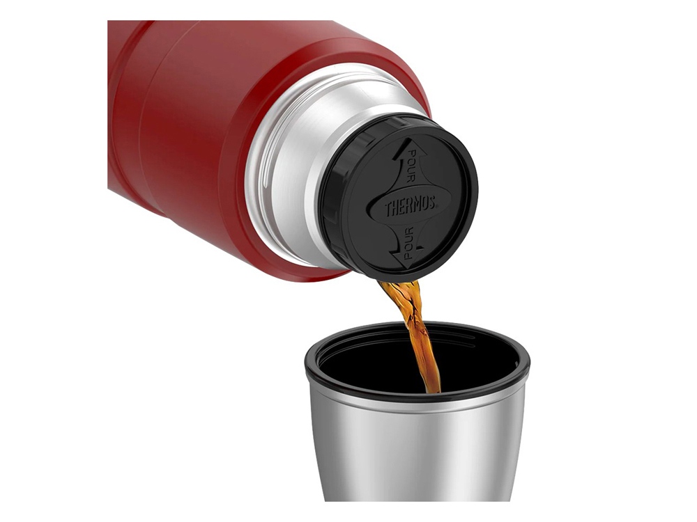 Термос из нерж. стали  тм THERMOS SK2020 Rustic Red King 2,0L
