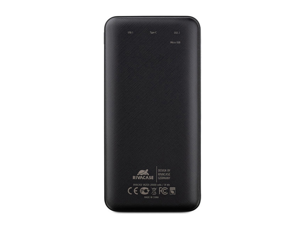 RIVACASE VA2120 (20000mAh), внешний аккумулятор /24 RIVACASE VA2120 (20000mAh), внешний аккумулятор /24