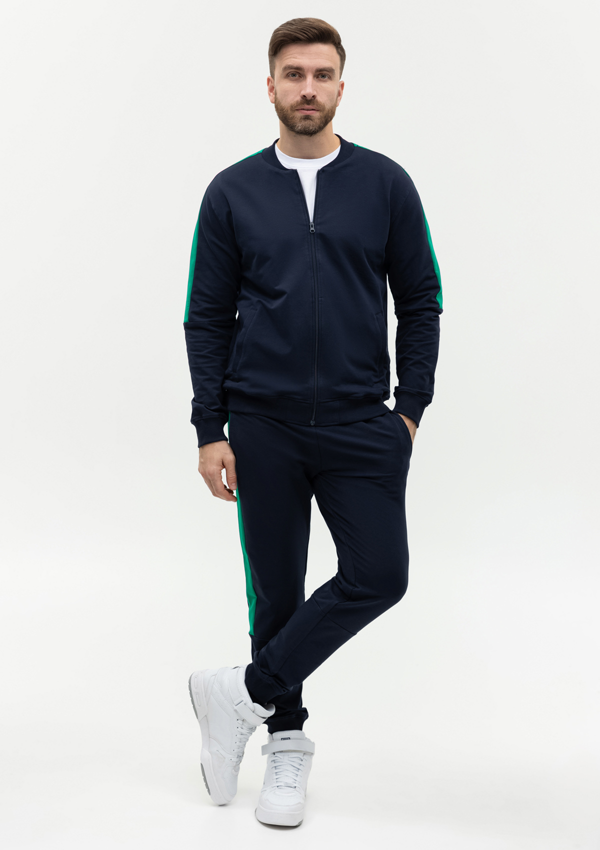 Костюм спортивный мужской STAN футер без начёса, 245, 300