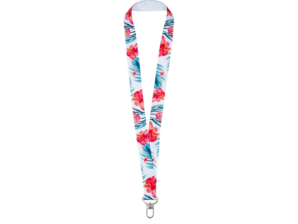 Ланъярд 2,5 см под сублимацию с трендовым карабином