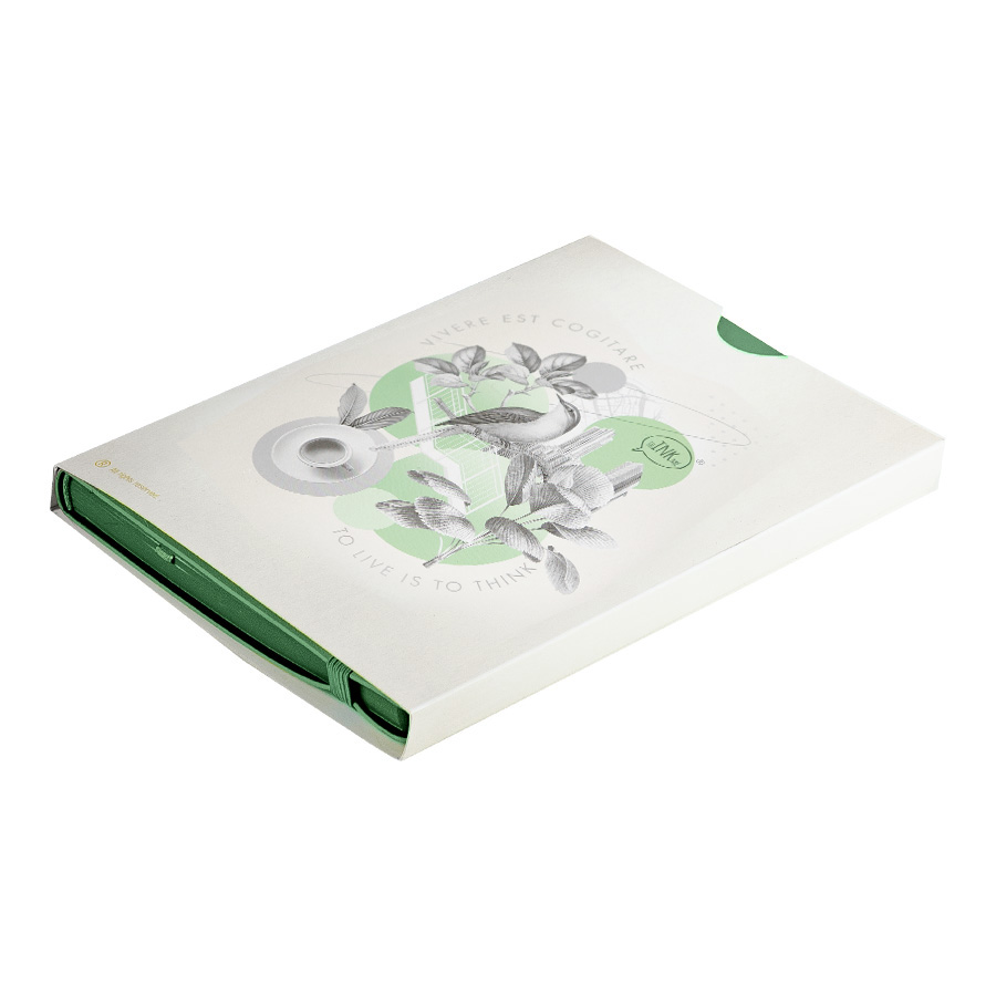 Бизнес-блокнот "RILY", формат А5, зеленый, блок в точку Бизнес-блокнот "RILY", формат А5, зеленый, блок в точку