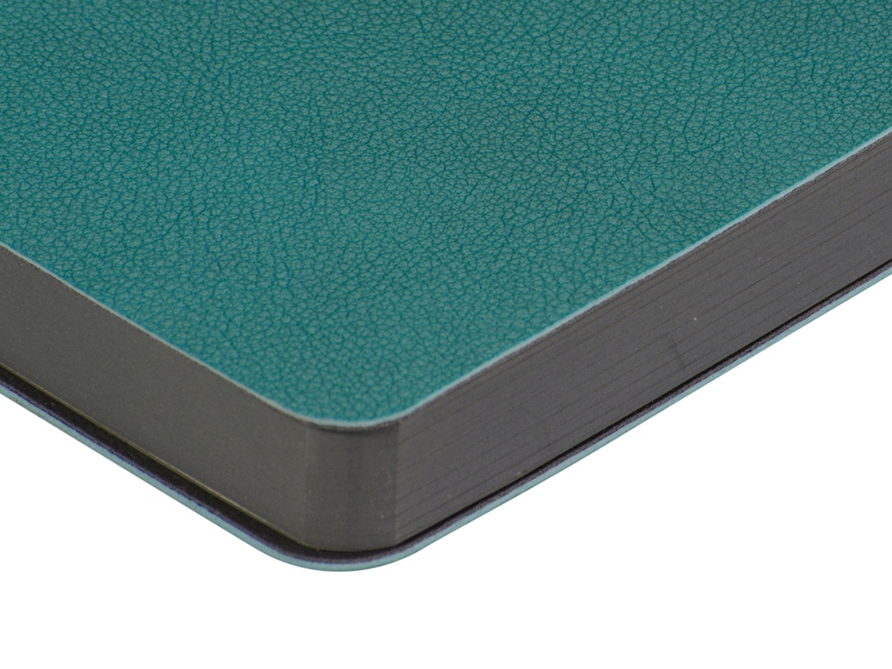 Ежедневник А5 датированный Boston 2026, морская волна с серым обрезом