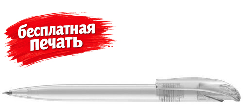 2418 Шариковая ручка  Challenger Frosted белый white