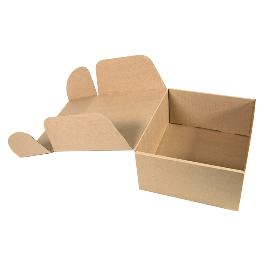 Коробка подарочная Big BOX, размер: 24 x 21 x 11 см  картон МГК бур., самосборная