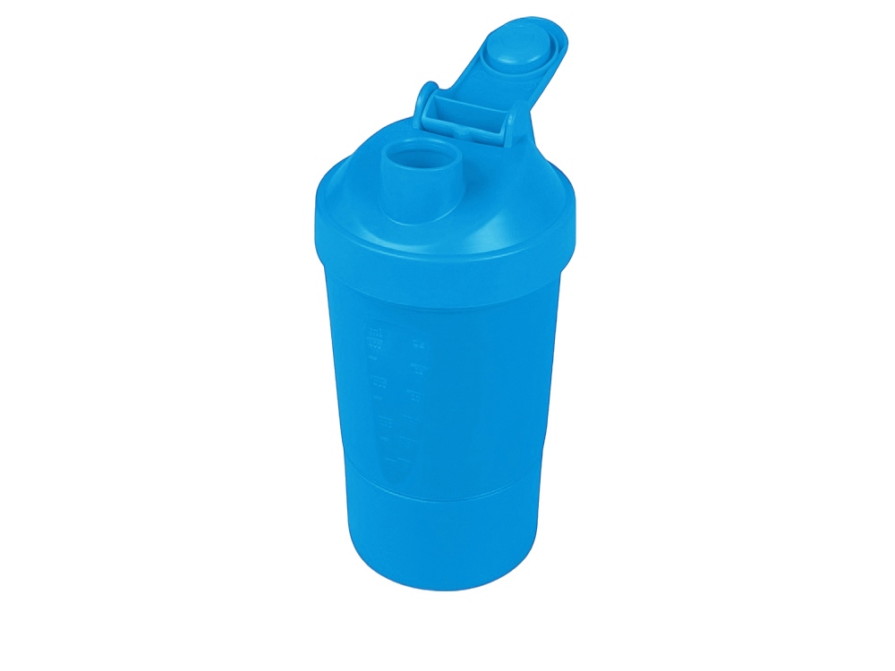 Шейкер для спортивного питания Level Up, голубой Шейкер для спортивного питания Level Up, голубой
