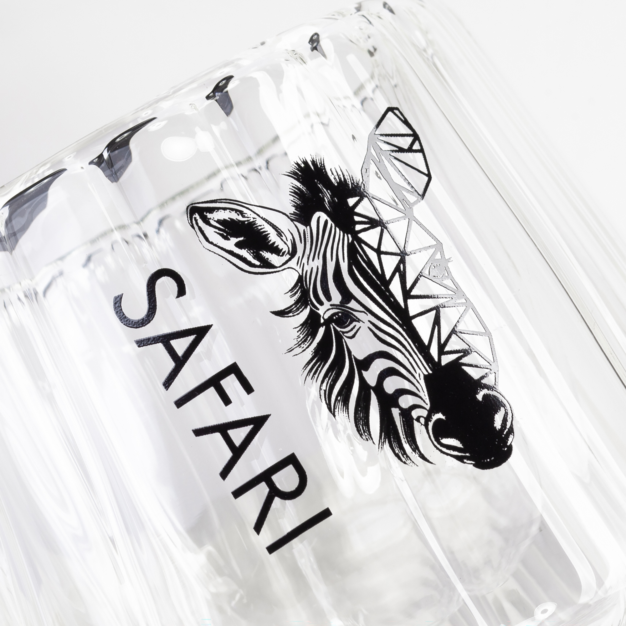 Кружка "Crystal" с нанесением "капсула Сафари" 180 мл