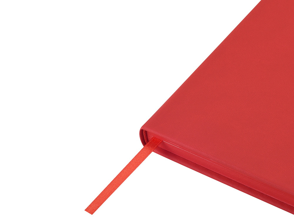 Ежедневник А5 Megapolis Color New soft-touch, красный