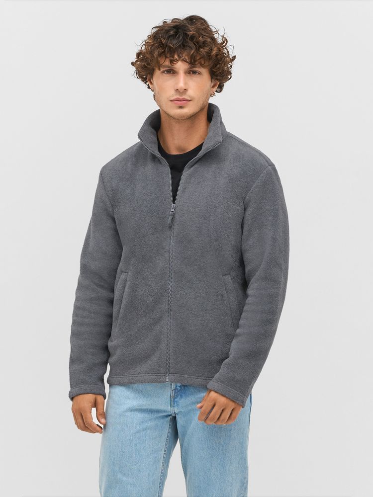 Куртка флисовая унисекс Nitro, темно-серая