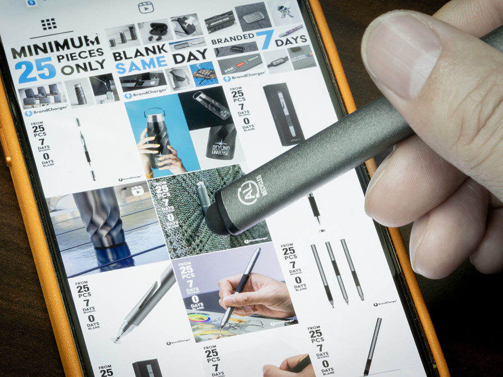 Вечный карандаш Picasso 2 Eco со стилусом, темно-серый