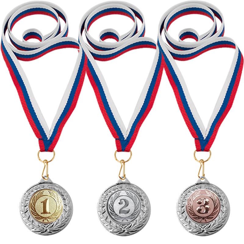 Комплект медалей 1,2,3 место Комплект медалей 1,2,3 место