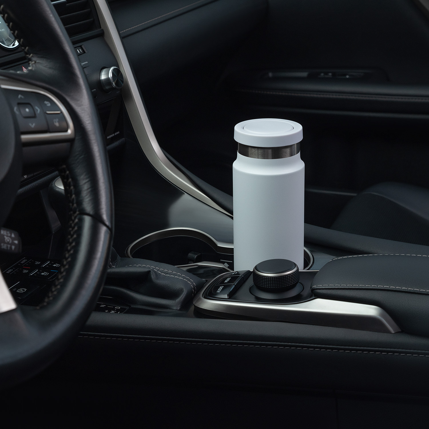 Термобутылка вакуумная герметичная Аллегра (Allegra), белая