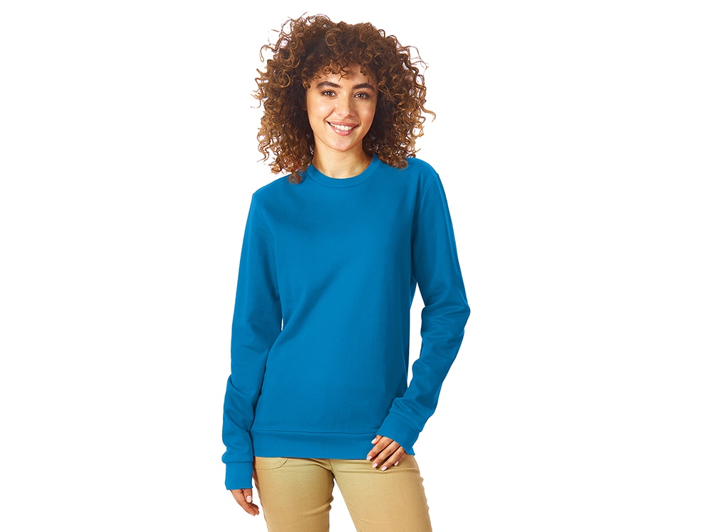 Свитшот Motion унисекс с начесом, голубой Свитшот Motion унисекс с начесом, голубой