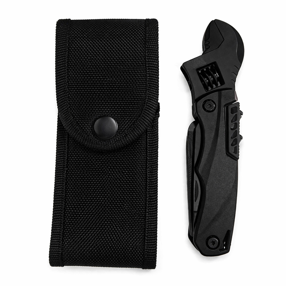 Мультиинструмент с разводным ключом Iron Beast, чёрный Мультиинструмент с разводным ключом Iron Beast, чёрный