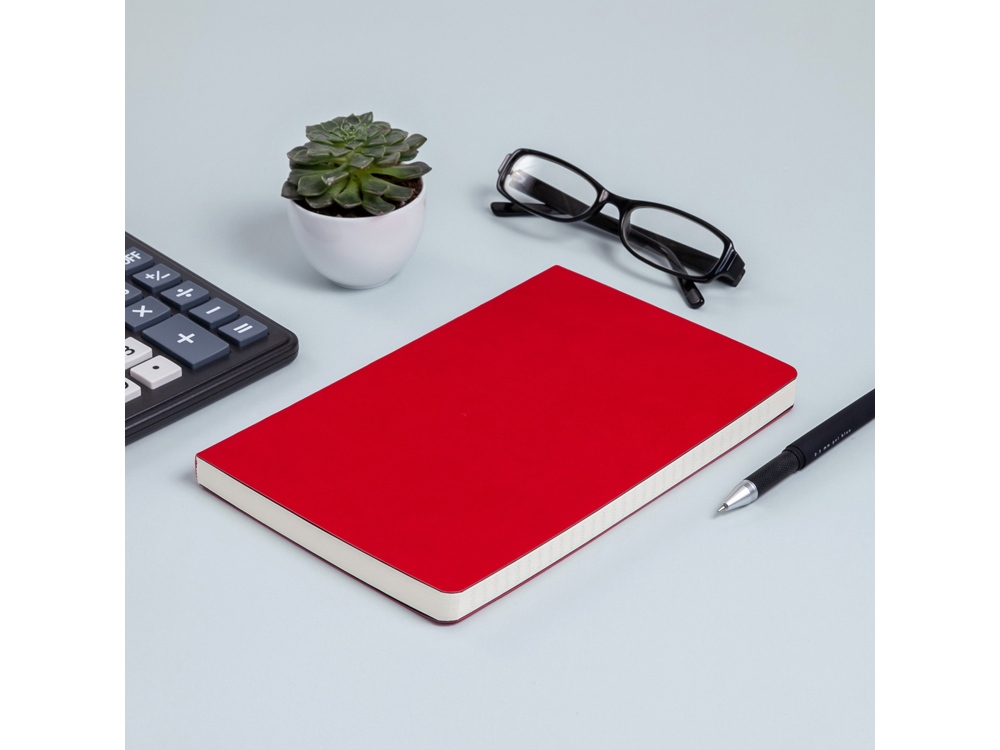 Ежедневник А5 недатированный Megapolis Flex, красный