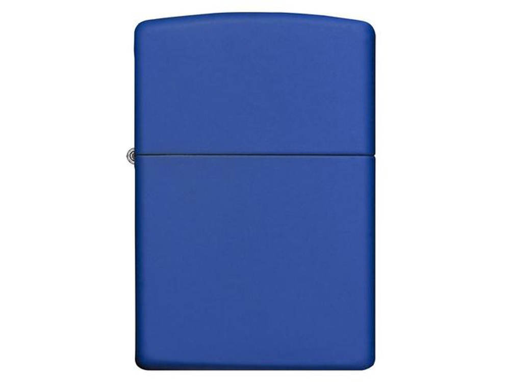 Зажигалка ZIPPO Classic с покрытием Royal Blue Matte, латунь/сталь, синяя, матовая, 38x13x57 мм