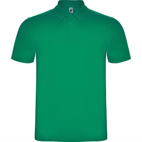Футболка поло AUSTRAL мужская, ЯРКО-ЗЕЛЕНЫЙ M