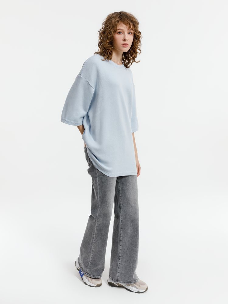 Джемпер с коротким рукавом Siluetti Volumica, светло-голубой