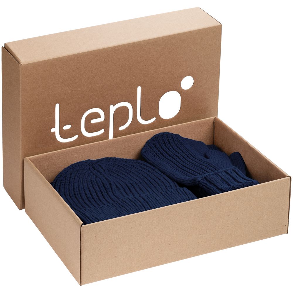 Набор Nordkyn Full Set с шарфом, синий Набор Nordkyn Full Set с шарфом, синий