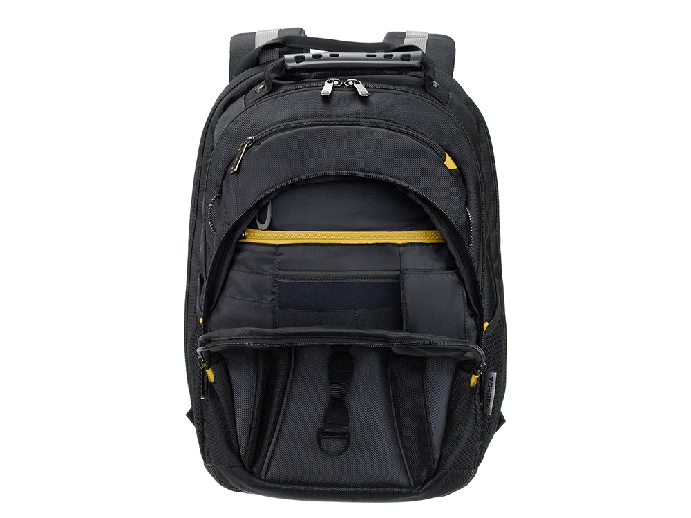 Рюкзак TORBER МЕГАПОЛИС с отделением для ноутбука 15.6, чёрный/серый, полиэстер, 37 х 17 х 45 см Рюкзак TORBER МЕГАПОЛИС с отделением для ноутбука 15.6, чёрный/серый, полиэстер, 37 х 17 х 45 см