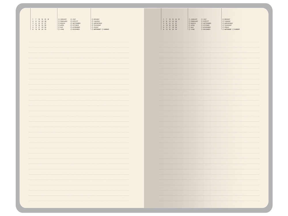 Ежедневник недатированный А5 Valencia, темно-зеленый
