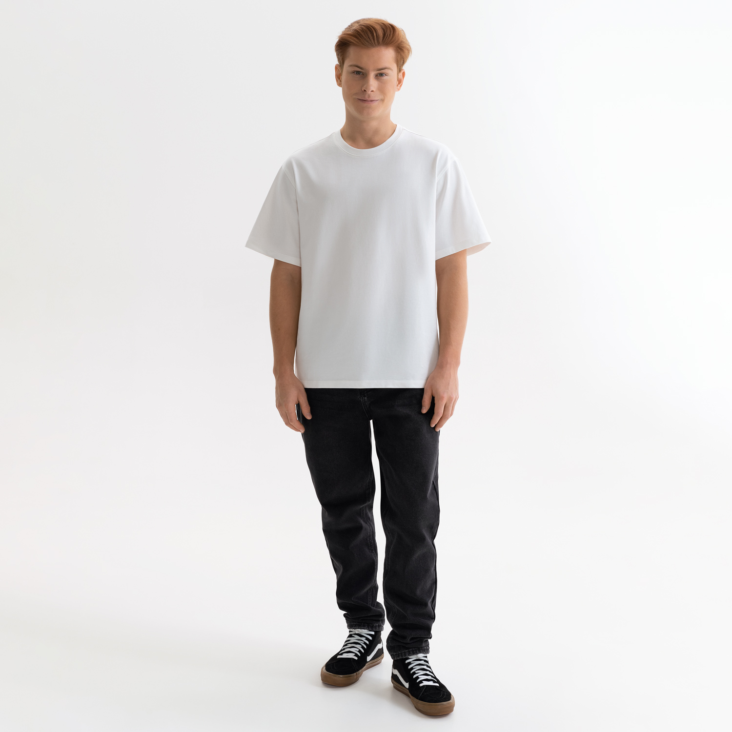 Футболка унисекс Раст (Rust), 240 гр., белая (теплый тон), размер XXL