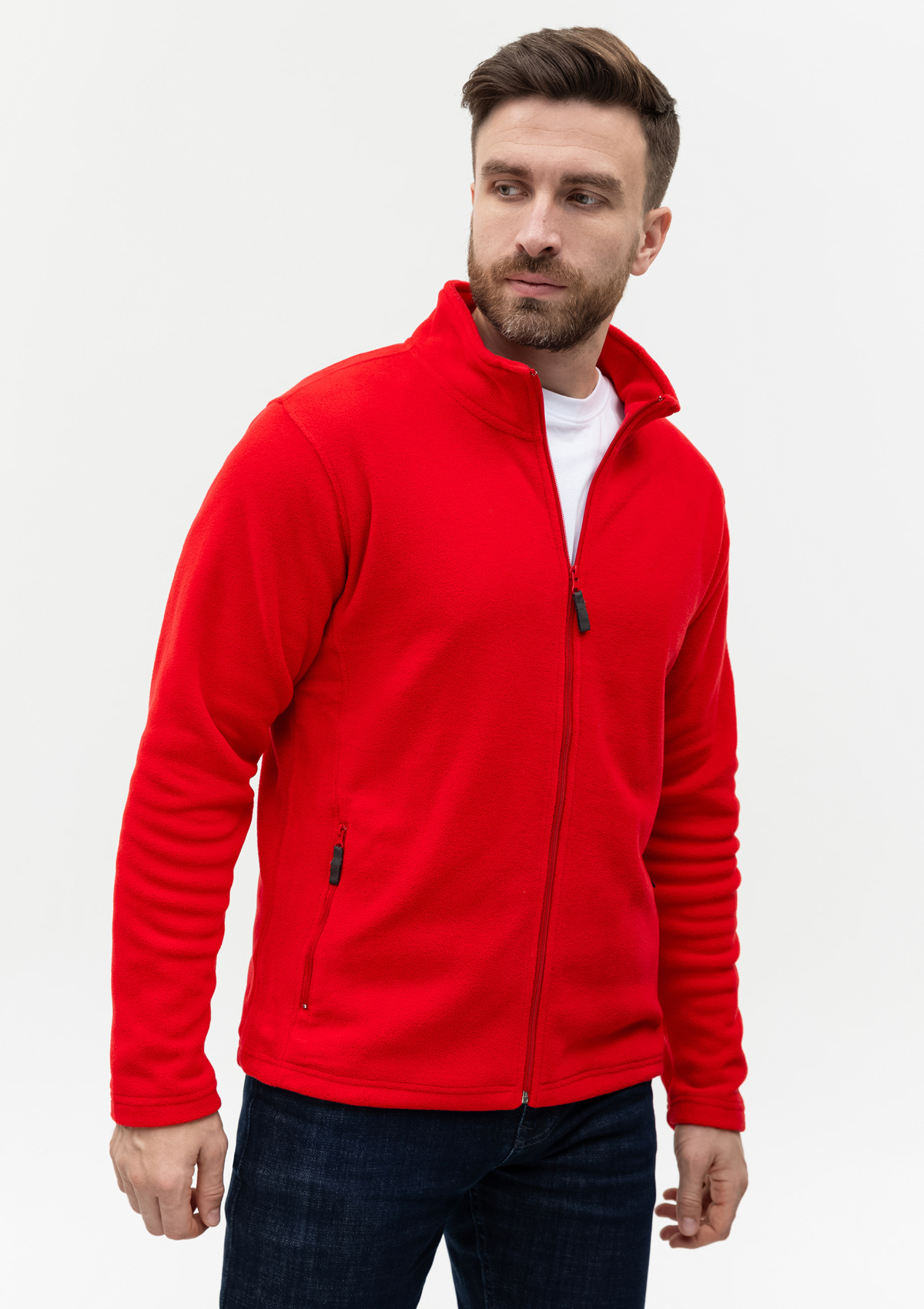 Толстовка унисекс STAN на молнии микрофлис 200, 21R