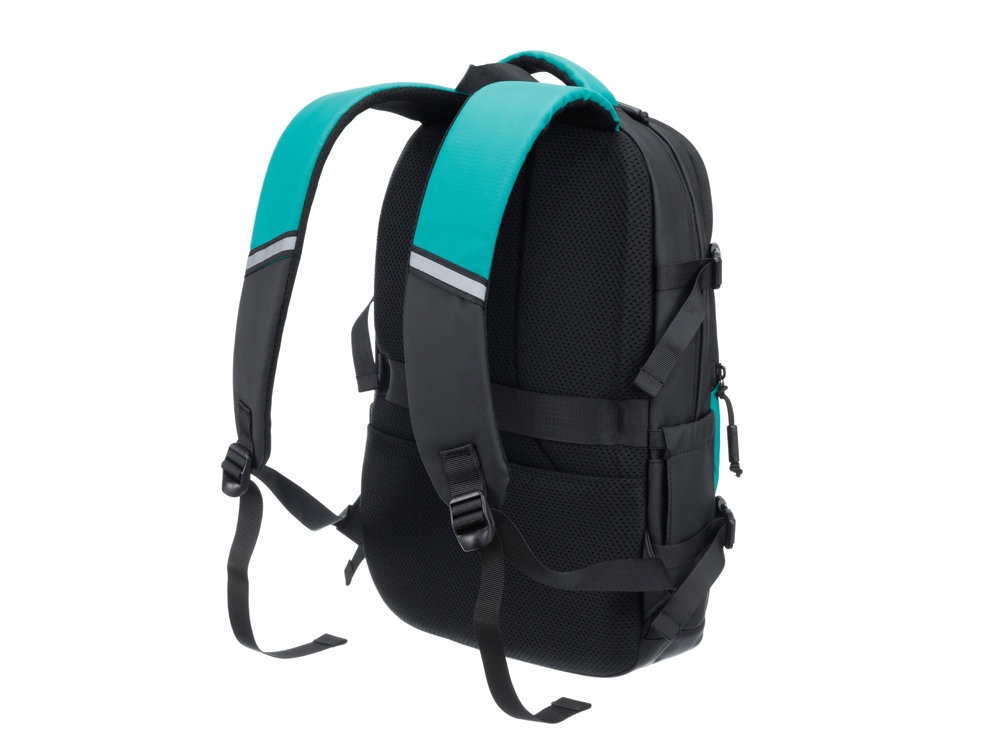 Рюкзак спортивный TORBER Xtreme 18, зелёный/чёрный, 31 х 12 х 46 см, 17л