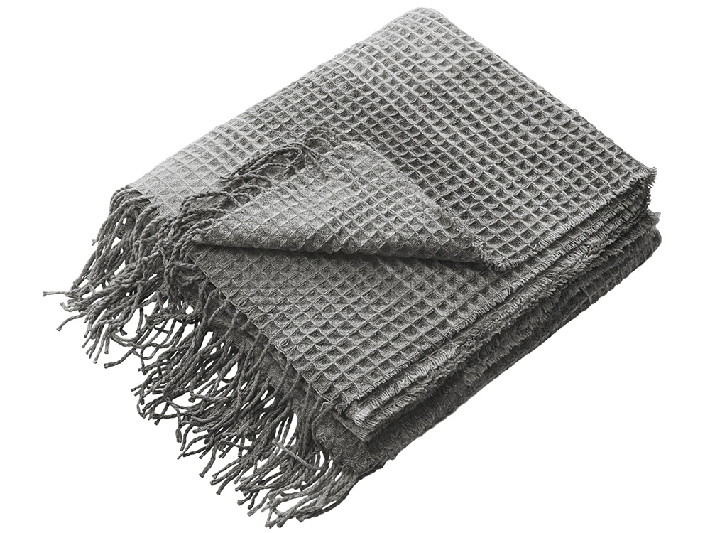 Плед акриловый Gaufre, серый Плед акриловый Gaufre, серый