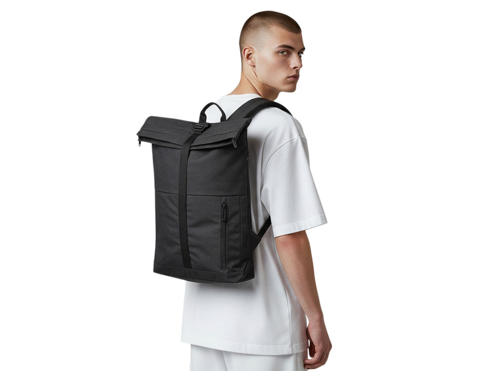 Рюкзак Teen для ноутбука15.6 с боковой молнией, темно-серый Рюкзак Teen для ноутбука15.6 с боковой молнией, темно-серый