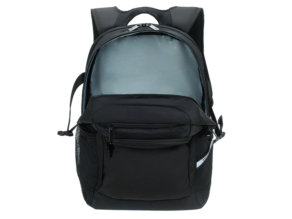 Рюкзак TORBER МЕГАПОЛИС с отделением для ноутбука 16, чёрный, полиэстер, 47 х 34 x 28 см Рюкзак TORBER МЕГАПОЛИС с отделением для ноутбука 16, чёрный, полиэстер, 47 х 34 x 28 см