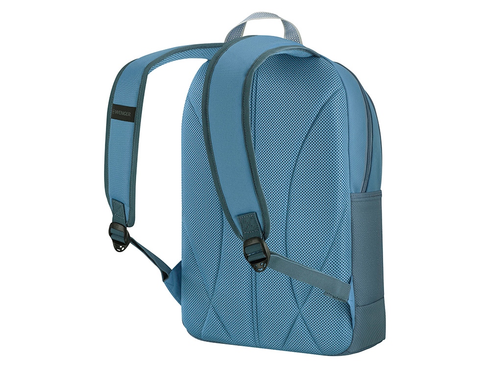 Рюкзак WENGER Tyon 15.6, голубой, переработанный ПЭТ/Полиэстер, 32х18х48 см, 23 л.