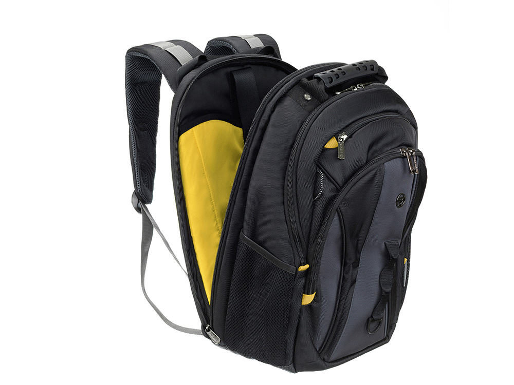 Рюкзак TORBER МЕГАПОЛИС с отделением для ноутбука 15.6, чёрный/серый, полиэстер, 37 х 17 х 45 см Рюкзак TORBER МЕГАПОЛИС с отделением для ноутбука 15.6, чёрный/серый, полиэстер, 37 х 17 х 45 см