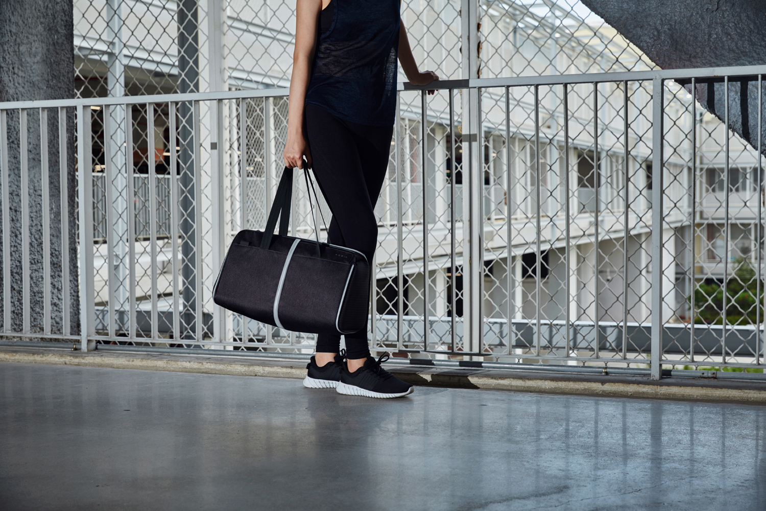 Спортивная KORIN сумка FlexPack Gym 49х26х23 см, темно-серая