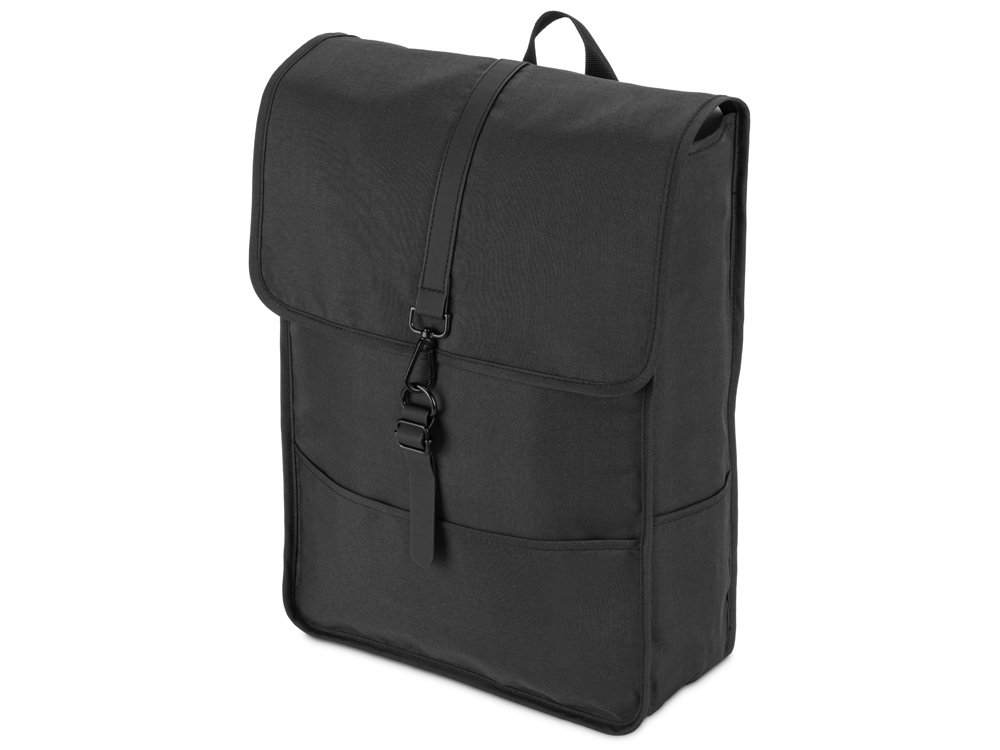 Рюкзак Rony из переработанного пластика, черный Рюкзак Rony из переработанного пластика, черный