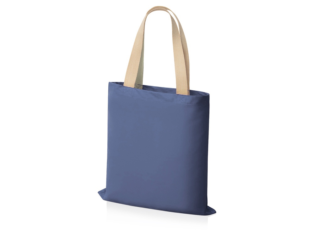 Сумка для шопинга Steady из хлопка с парусиновыми ручками, 260 г/м2, голубой Сумка для шопинга Steady из хлопка с парусиновыми ручками, 260 г/м2, голубой
