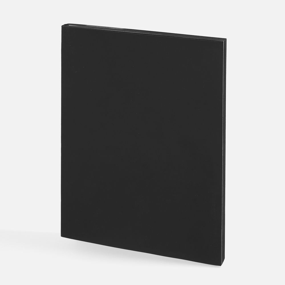 Ежедневник Flat Maxi, недатированный, черный Ежедневник Flat Maxi, недатированный, черный