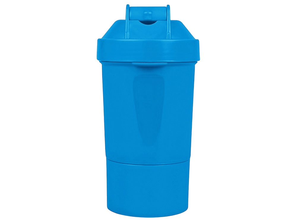 Шейкер для спортивного питания Level Up, голубой Шейкер для спортивного питания Level Up, голубой