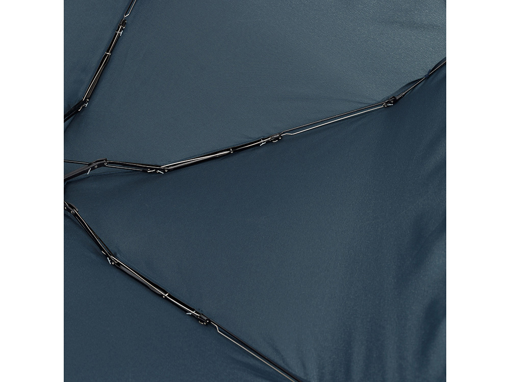 Зонт складной женский TORBER, механика, 5 сложений, синий, каркас алюминий, эпонж, пластиковая ручка, диаметр 91 см Зонт складной женский TORBER, механика, 5 сложений, синий, каркас алюминий, эпонж, пластиковая ручка, диаметр 91 см