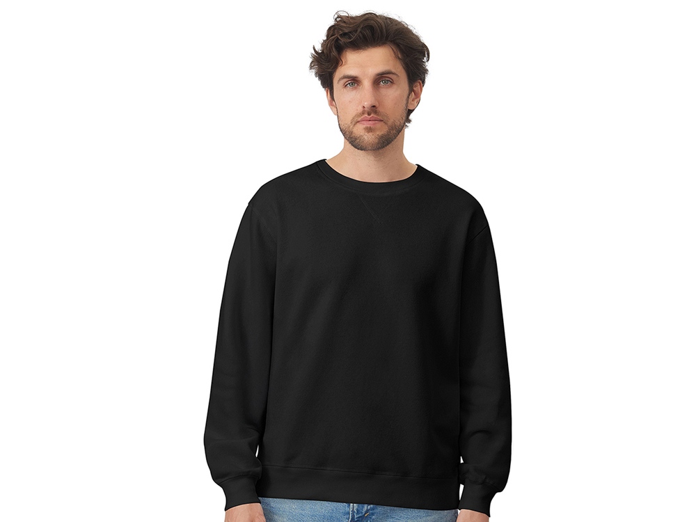 Свитшот Lisbon унисекс, черный