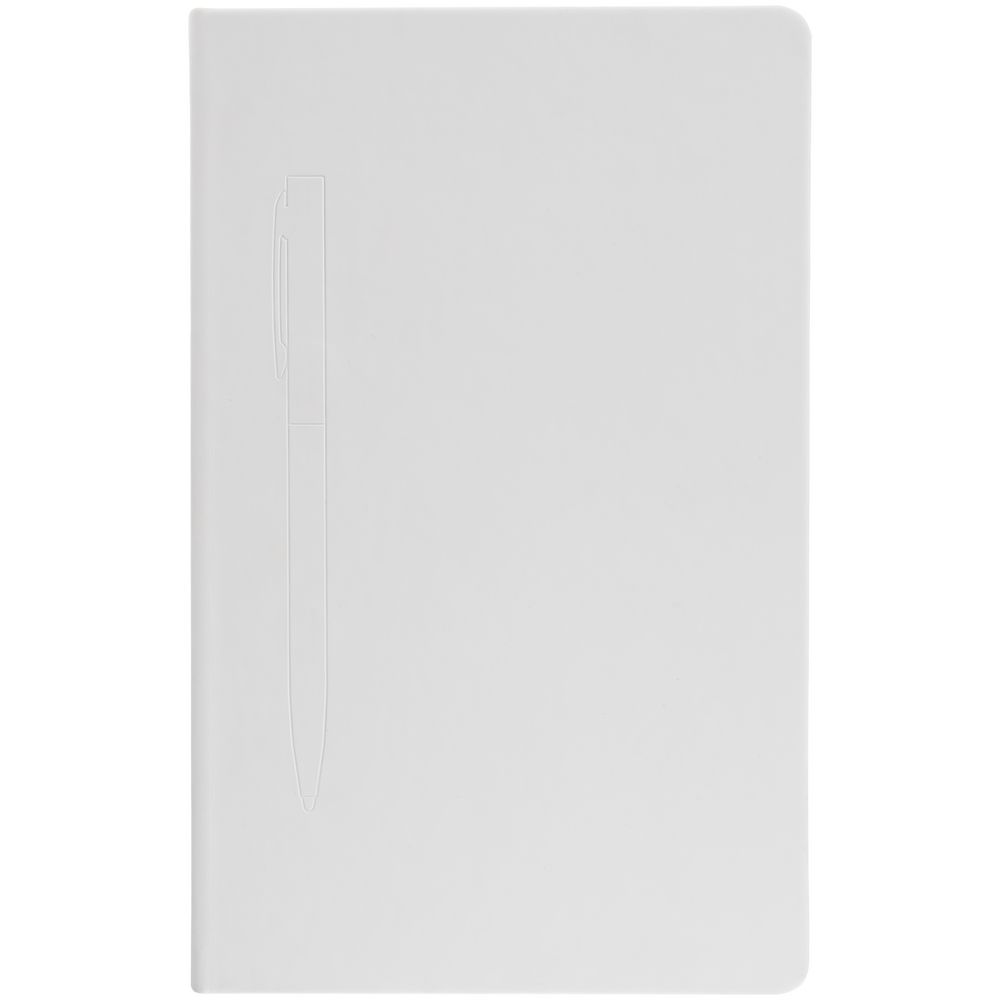 Ежедневник Magnet Shall, недатированный, белый Ежедневник Magnet Shall, недатированный, белый