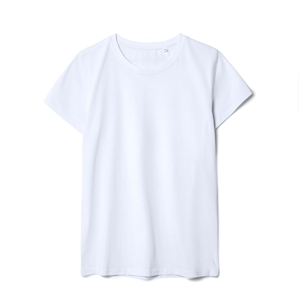 Футболка женская T-bolka Stretch Lady, белая (холодный оттенок) Футболка женская T-bolka Stretch Lady, белая (холодный оттенок)