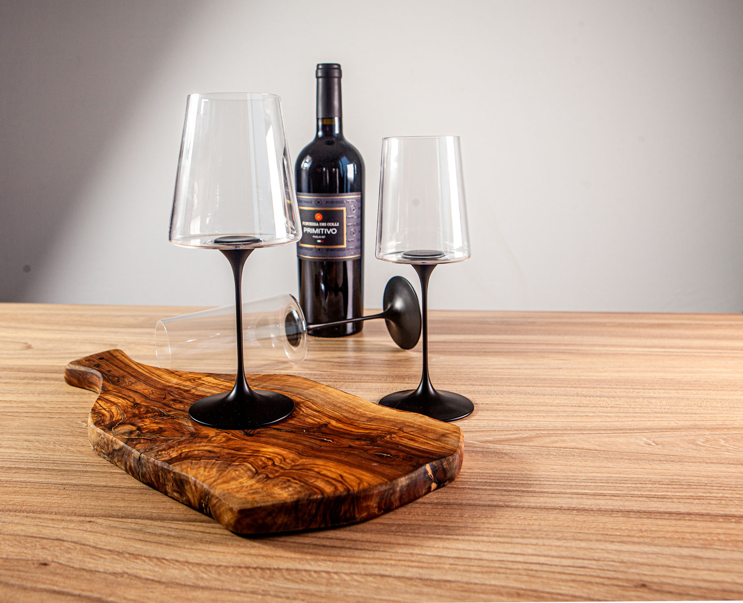 Хрустальный бокал для игристого вина на магните Trebonn SplitGlass, 2 шт, 320 мл